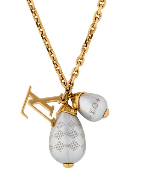 lv pearl necklace|louis vuitton necklace price.